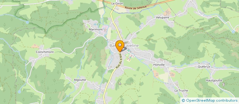 localisation de l'entreprise EXPERT FACONNAGE  BAN-DE-LAVELINE