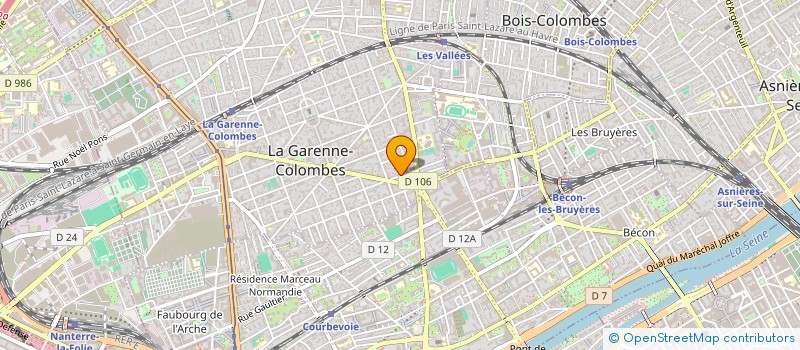 localisation de l'entreprise EXPERT HYGIENE à LA GARENNE-COLOMBES