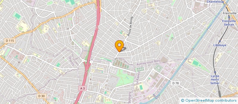 localisation de l'entreprise EXPERT HYGIENE INTERVENTION à AULNAY-SOUS-BOIS