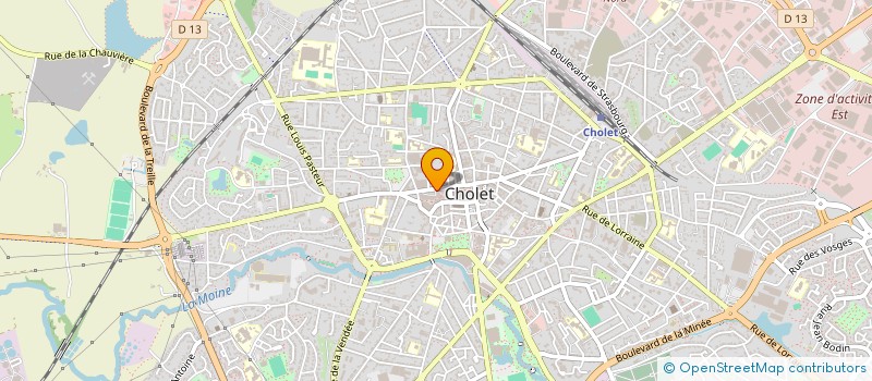 localisation de l'entreprise EXPERT IBAT à CHEMILLE-EN-ANJOU