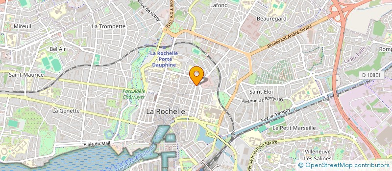 localisation de l'entreprise EXPERT ' IM  LA ROCHELLE