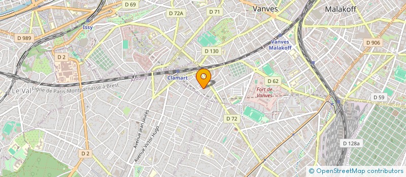 localisation de l'entreprise EXPERT IMMO CONSULTING à MALAKOFF
