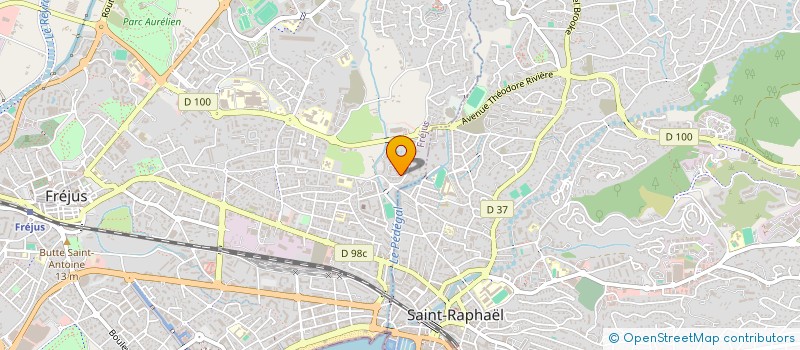 localisation de l'entreprise EXPERT IMMOBILIER RIVIERA à FREJUS