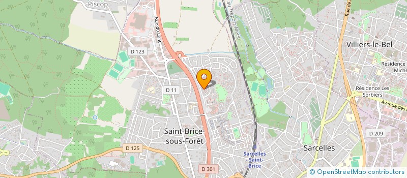 localisation de l'entreprise EXPERT INFO CONSULTING  DOMONT