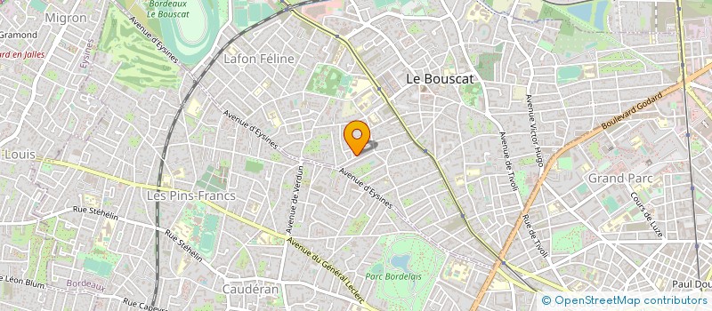 localisation de l'entreprise EXPERT INGENIERIE à LE BOUSCAT