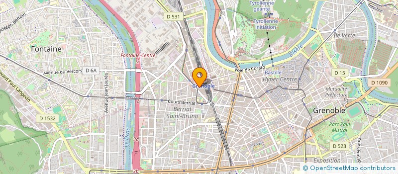 localisation de l'entreprise EXPERT JURIDIQUE à GRENOBLE