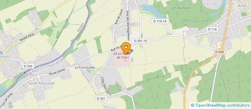 localisation de l'entreprise EXPERT ... L'AMBULANCIER à SAUSSAY