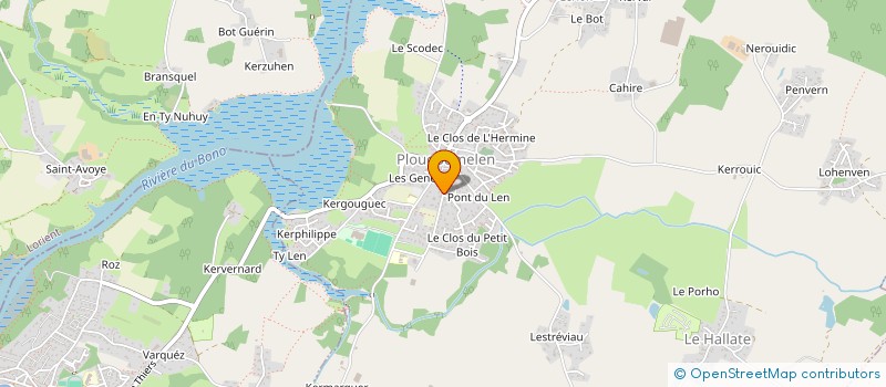 localisation de l'entreprise EXPERT MARINE SERVICE  PLOUGOUMELEN