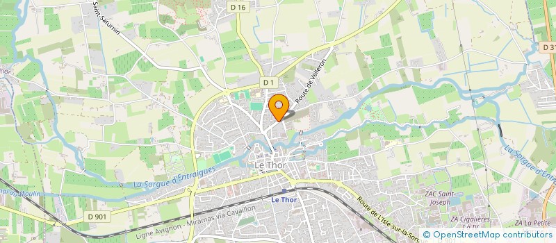 localisation de l'entreprise EXPERT PACA à LE THOR