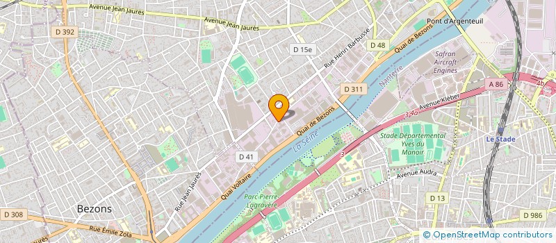 localisation de l'entreprise EXPERT PARTENAIRES à ARGENTEUIL