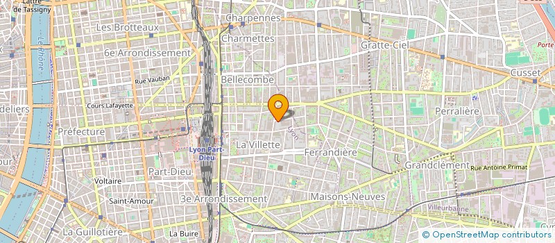 localisation de l'entreprise EXPERT PF à LYON