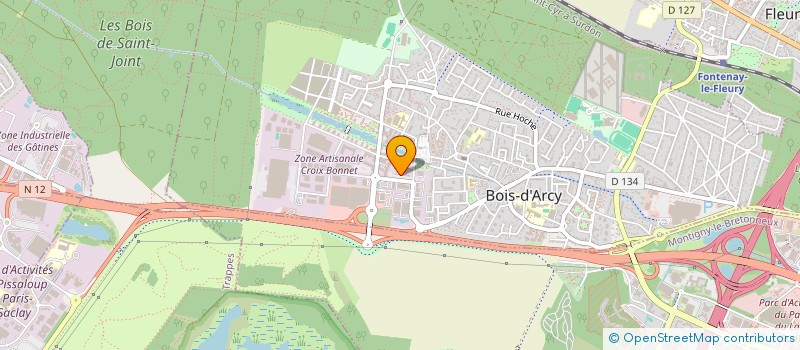 localisation de l'entreprise EXPERT RENOV  BOIS-D'ARCY