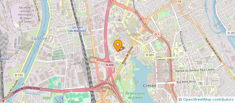 localisation de l'entreprise EXPERT RENOVATION  CRETEIL