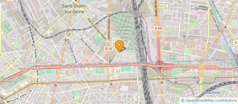 localisation de l'entreprise EXPERT SOLUTION ENERGIE à SAINT-OUEN-SUR-SEINE