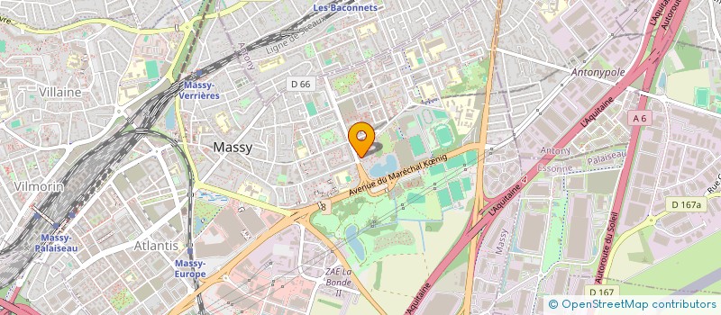 localisation de l'entreprise EXPERT SOLUTIONS BATIMENT à MASSY