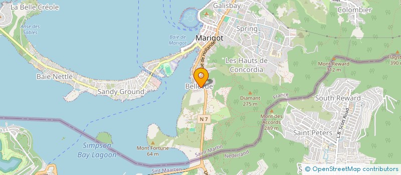 localisation de l'entreprise EXPERT TIRE SXM  SAINT-MARTIN