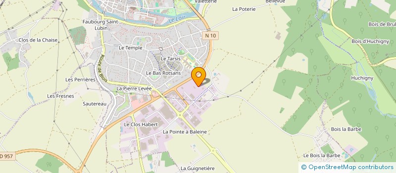 localisation de l'entreprise EXPERT TRAVAUX 41  VENDOME