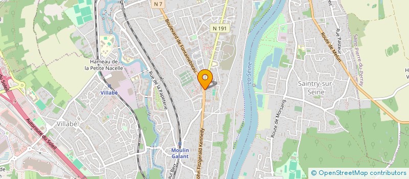 localisation de l'entreprise EXPERT TSM à CORBEIL-ESSONNES