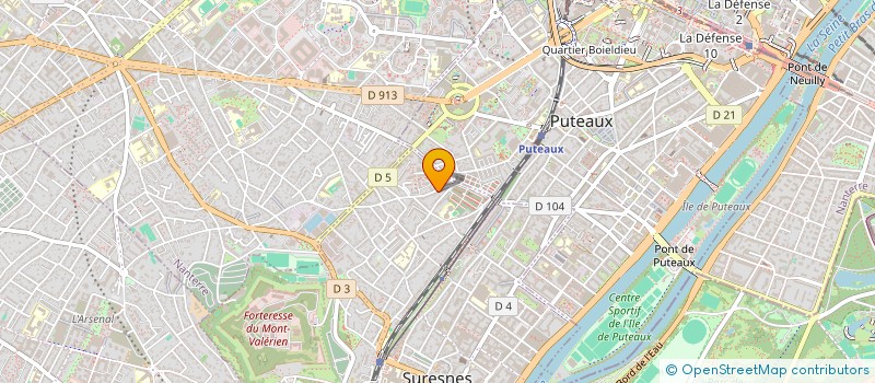 localisation de l'entreprise EXPERT ZONE ADVISORY à SURESNES