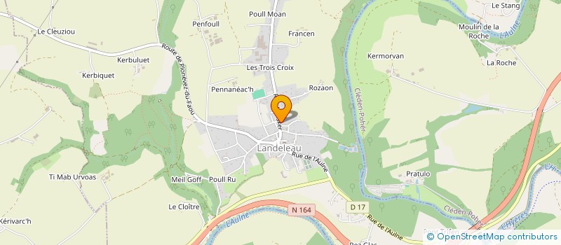 localisation de l'entreprise EXPERTAE CONSEILS à CARHAIX-PLOUGUER