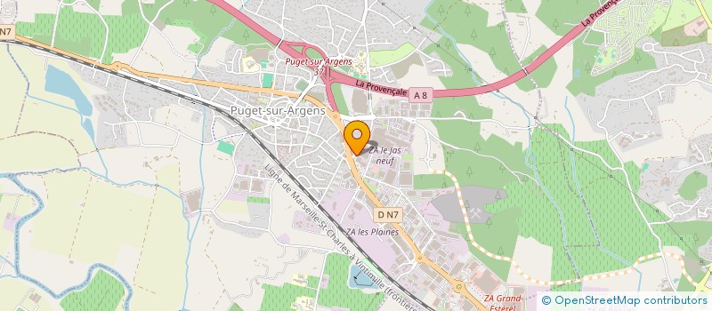 localisation de l'entreprise EXPERTAS HOLDING FRANCE  PUGET-SUR-ARGENS