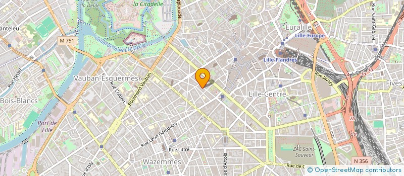 localisation de l'entreprise EXPERTAUX à LILLE