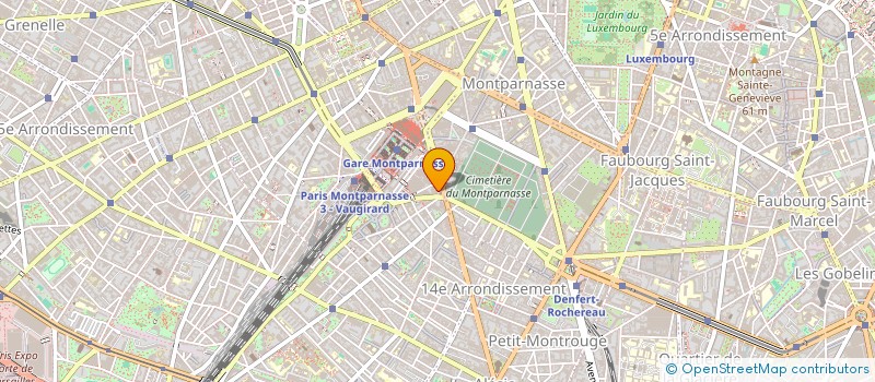 localisation de l'entreprise EXPERTCAC  PARIS