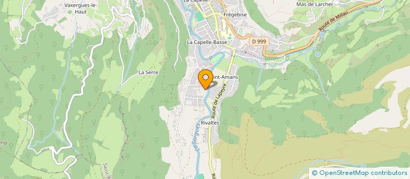 localisation de l'entreprise EXPERTCOM  SAINT-AFFRIQUE