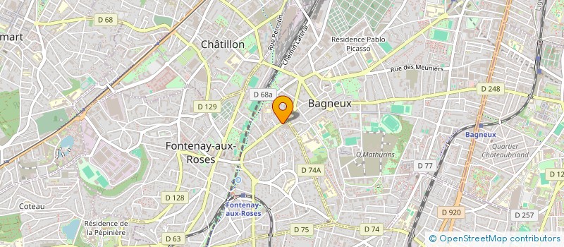 localisation de l'entreprise EXPERTCONSO à FONTENAY-AUX-ROSES