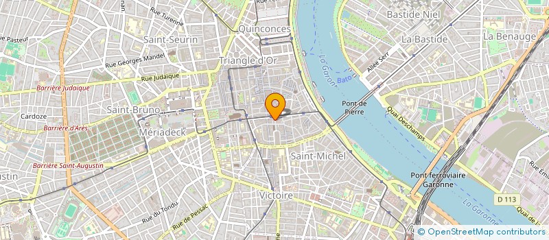 localisation de l'entreprise EXPERTEEZ  BORDEAUX