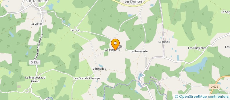 localisation de l'entreprise EXPERTENBALLAGES à MAISONNAIS-SUR-TARDOIRE