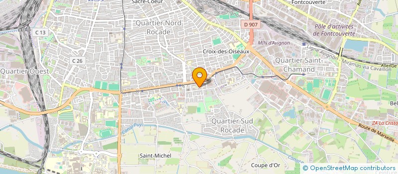 localisation de l'entreprise EXPERTIMO à AVIGNON