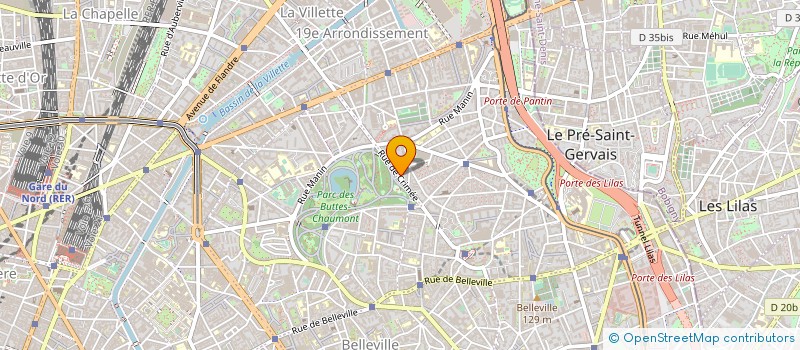 localisation de l'entreprise EXPERTINET  PARIS