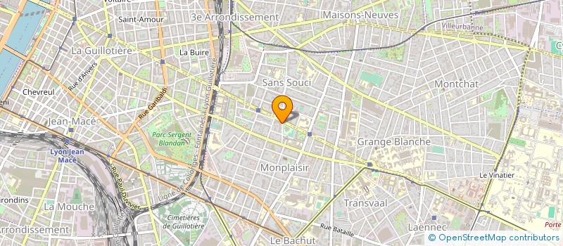 localisation de l'entreprise EXPERTINFO  LYON