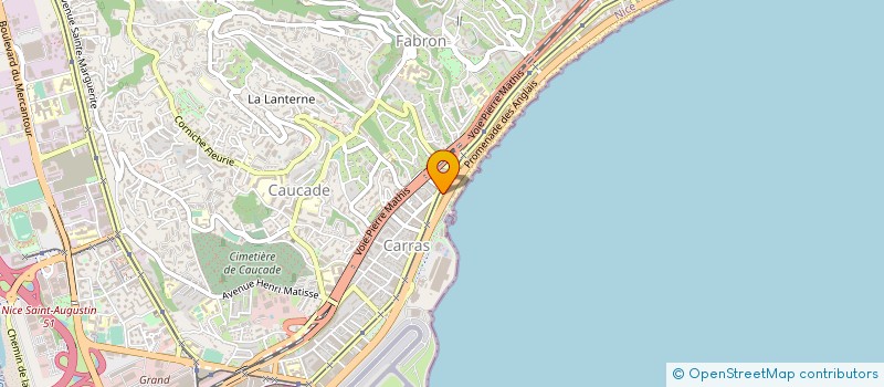 localisation de l'entreprise EXPERTISE 06 à NICE
