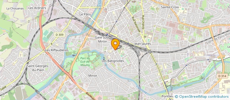 localisation de l'entreprise EXPERTISE 72 à LE MANS