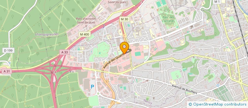 localisation de l'entreprise EXPERTISE CHOIX B à LAXOU