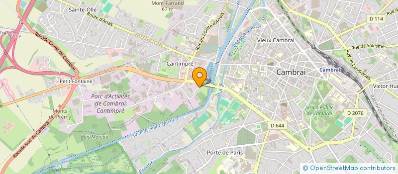 localisation de l'entreprise EXPERTISE CHUPASI à CAMBRAI