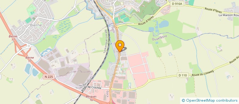 localisation de l'entreprise EXPERTISE COMPTABLE DU BEFFROI  QUAEDYPRE