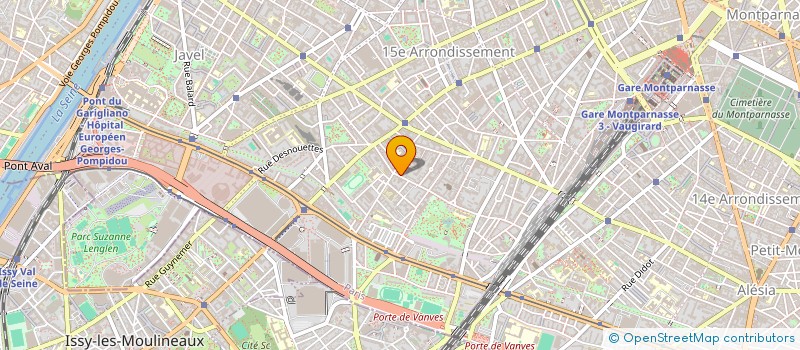 localisation de l'entreprise EXPERTISE COMPTABLE GESTION INFORMATIQUE  PARIS