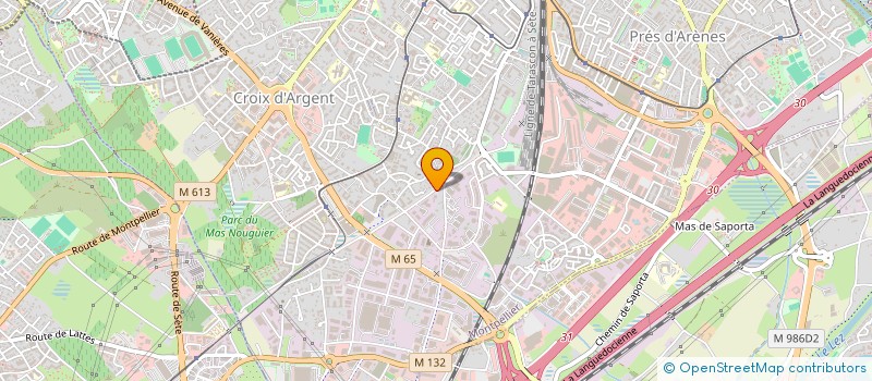 localisation de l'entreprise EXPERTISE COMPTABLE MAITRISE ET COMMISSARIAT AUX COMPTES à MONTPELLIER