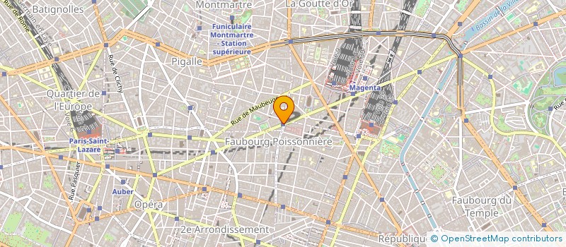 localisation de l'entreprise EXPERTISE COMPTABLE MANAGEMENT AUDIT PATRIMOINE 2  PARIS