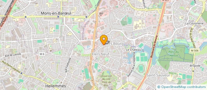 localisation de l'entreprise EXPERTISE & CONCEPT NORD-EST  VILLENEUVE-D'ASCQ