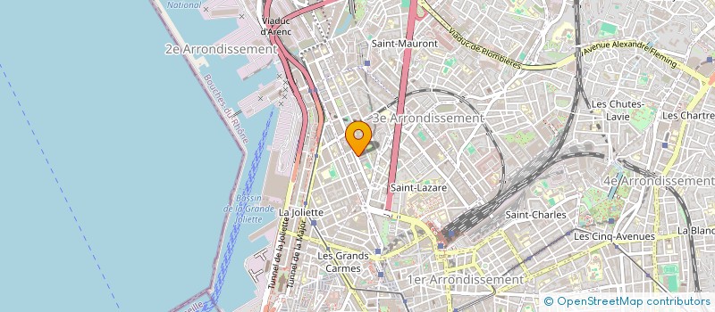 localisation de l'entreprise EXPERTISE & CONSEIL à MARSEILLE