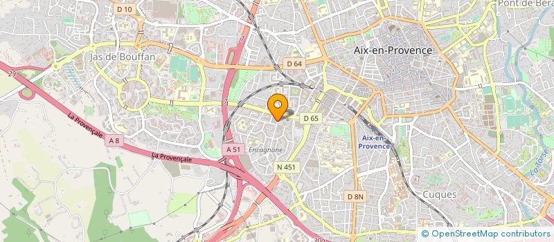 localisation de l'entreprise EXPERTISE CREATION SYSTEMES INFORMATION à AIX-EN-PROVENCE