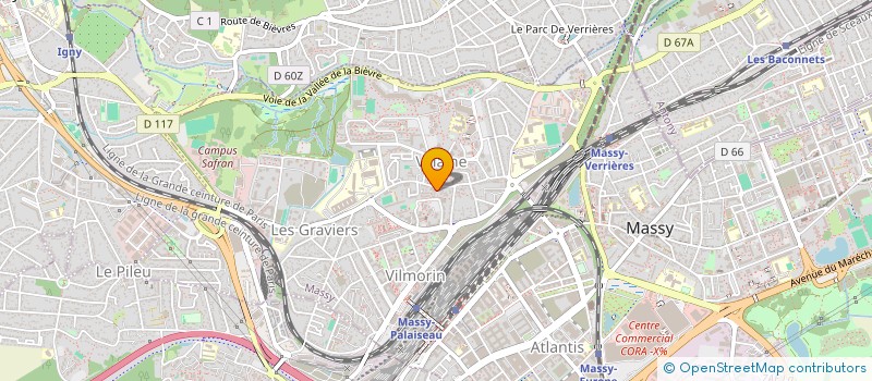 localisation de l'entreprise EXPERTISE DIAGNOSTIC IMMOBILIER PARTENAIRE  MASSY
