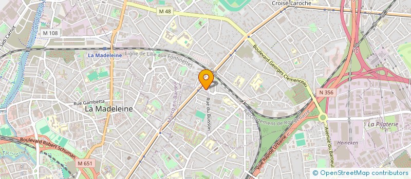 localisation de l'entreprise EXPERTISE DIGITALE à MARCQ-EN-BARŒUL