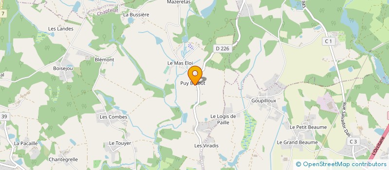 localisation de l'entreprise EXPERTISE EN GESTION DE PATRIMOINE à CHAPTELAT