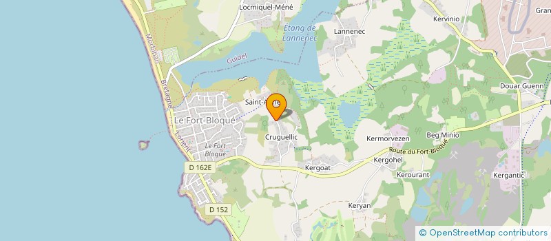localisation de l'entreprise EXPERTISE EN IMAGERIE RADIO-ISOTOPIQUE HYBRIDE à PLOEMEUR