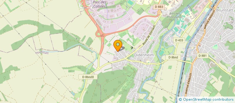 localisation de l'entreprise EXPERTISE ET ASSISTANCE A MAITRISE D'OUVRAGE à BRUNSTATT-DIDENHEIM